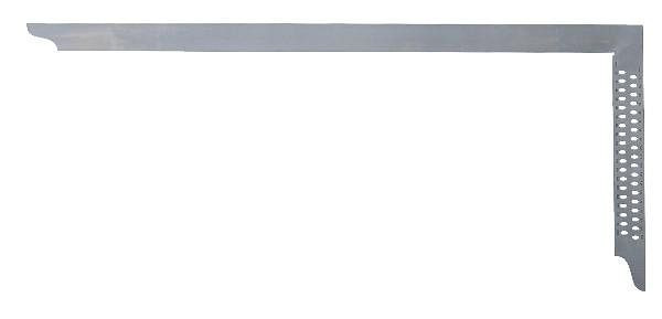 hedue Zimmermannswinkel ZN mit Anreißlöcher, lengte: 700 mm, Z271