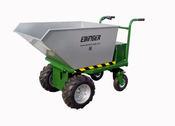 Ebinger elektrische kruiwagen DONKEY XL-H, laadvermogen 350kg, 76100