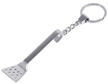 Contacto sleutelhangerspatel met ketting en ring, 7654/003