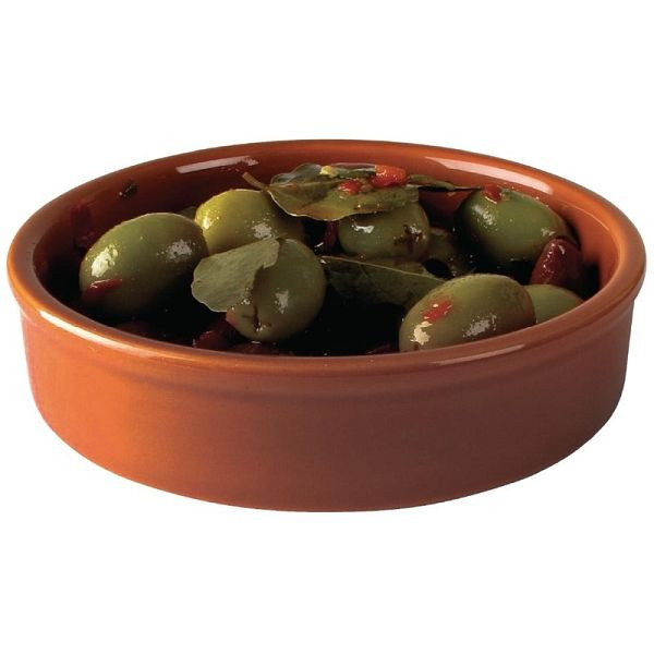 Olympia Rustic tapasschaaltjes terracotta 13,4cm, VE: 6 stuks, CD741