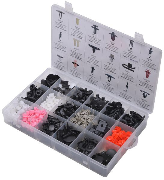 SW-Stahl bevestigingsclip assortiment, Toyota/Lexus, 360 stuks, S8035