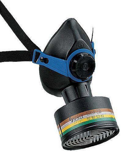 EKASTU Safety Veiligheidsmasker halfgelaatsmasker 330, zonder filter, volgens EN 140, 116-612