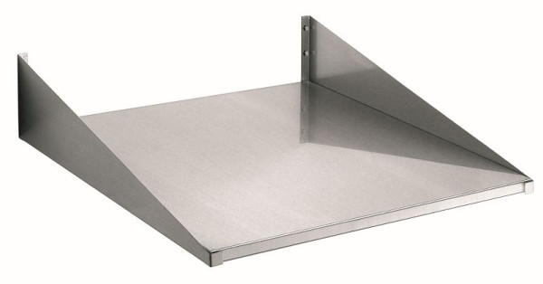 Bartscher wandplank 600x600 mm, chroomnikkelstaal, 174600