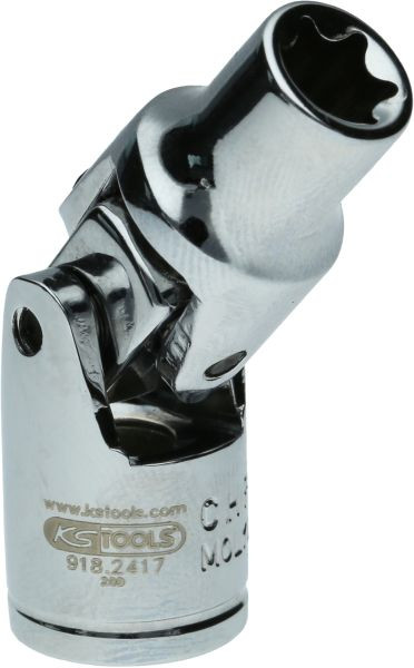 KS Tools 1/4" TX-E scharnierdop, E8, 918.2417