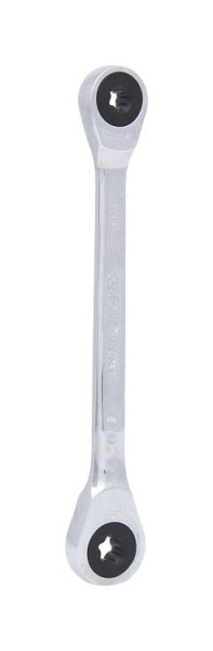 KS Tools GEARplus Torx E dubbele ratelringsleutel, E6xE8, 503.4351