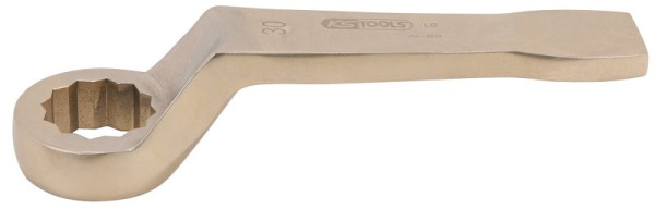 KS Tools BRONZEplus slagringsleutel gebogen 30 mm, 963.7836