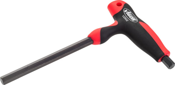 VIGOR zeskant T-greep schroevendraaier, binnenzeskant profiel, 10 mm, V2502