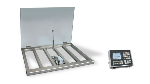 Soehnle vloerweegschaal RVS 7788, 2818, 1250 x 1000 mm, cijferstap: 100 / 200 g, 7788.12.001