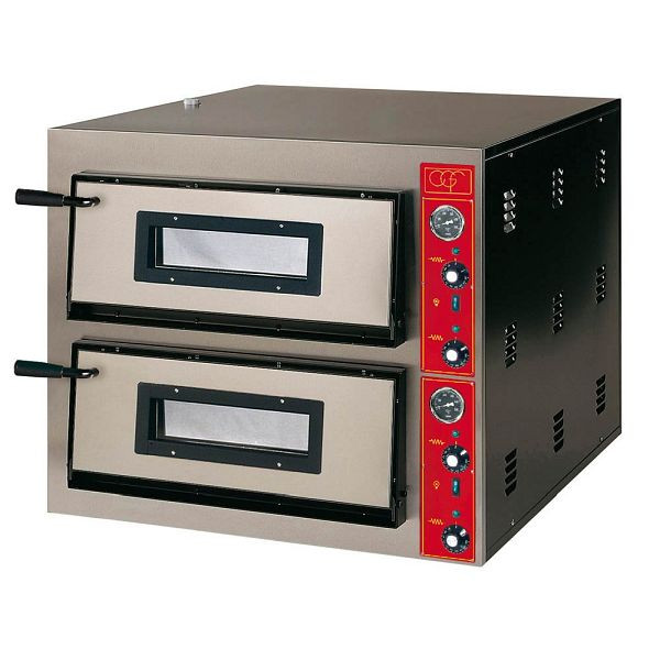 Stalgast pizzaoven met één kamer, 14,4 kW, 900 x 1020 x 750 mm (BxDxH), PP0402630