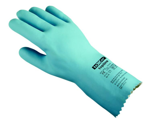 teXXor chemicaliënbestendige handschoenen "NATURLATEX", maat: 10, verpakking: 144 paar, 2240-10