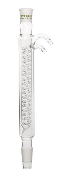 Rettberg intensieve koeler, kern NS 29/32, huls NS 29/32, mantellengte 400 mm, borosilicaatglas 3.3, 134086240