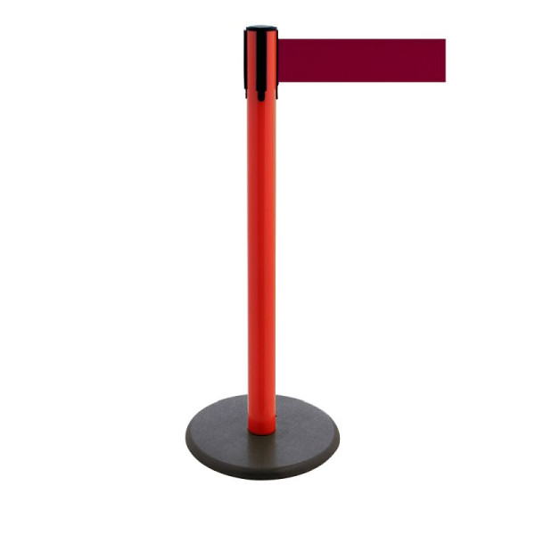 Stein HGS HGS personengeleidingssysteem -P-Line Premium-, rood, bordeaux, met riemeindstuk (standaard), riemlengte: 2,3 m, 34244d-1502