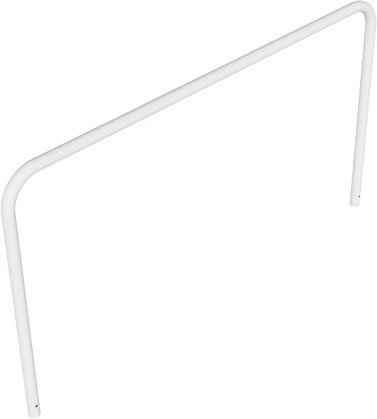 Schake buisbeugel van stalen buis Ø 60 x 2,5 mm zonder dwarsbalk voor inzetting in beton, totale breedte: 2500 mm, totale hoogte: 1400 mm, thermisch verzinkt, 465_25