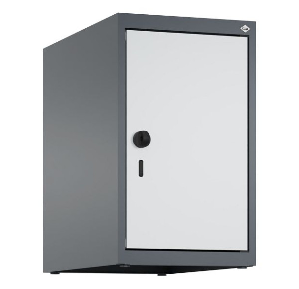C+P kastopzet Classic PLUS, bovenkast, 7016/7035, veiligheidsdraaisluiting, 500x300x500mm, 1 vak, 080090-10 S10013