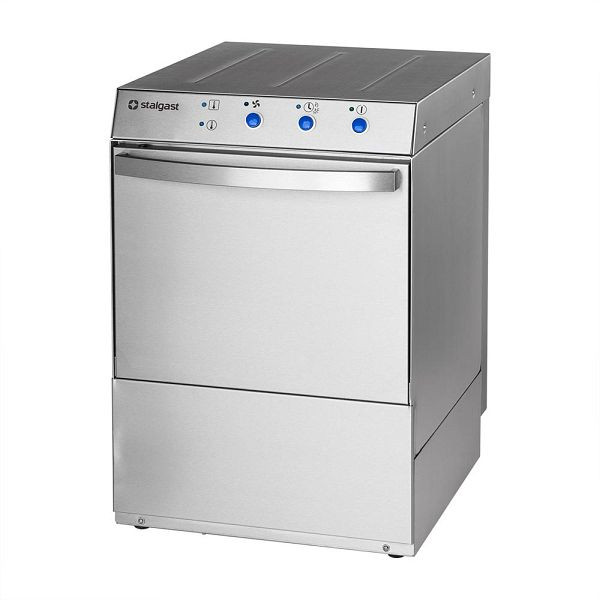 Alpha Work universele vaatwasser inclusief glansmiddeldoseerbakje, afwasmiddeldoseerbakje en afvoerpomp, 230/400V, 3,9/4,9 kW, 105103