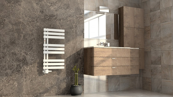 MERT designradiator model ASK in wit, 400 x 800 mm, 5-ASK-40x080-WM