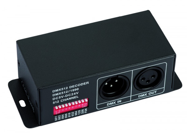 rutec Projekt DMX - SPI-decoder RGB programmeerbaar DMX - SPI-decoder, PHI600