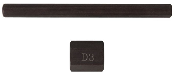 KS Tools boorpen met moer maat 3, 13 mm, 150.0513S