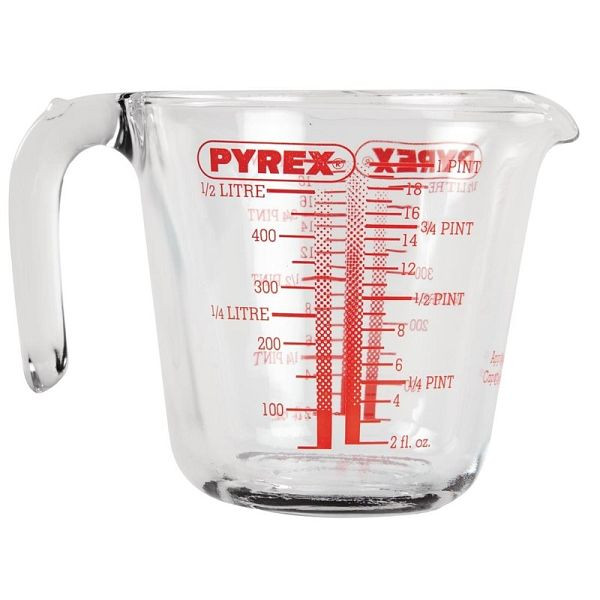 Pyrex maatbeker 0,6L, P586