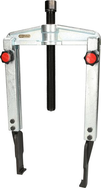 KS Tools universele sneltrekker 2-armig met extreem slanke en verlengde haken, 50-160mm, 300mm, 5.0t, 620.0069