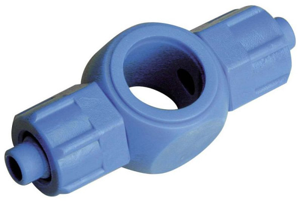 timmer A-TS-8/6-1/8-POM-bl, T-wartel ringstuk met aangegoten afdichtingsvlak, voor banjobouten serie "AH", VE: 10 stuks, 01672238