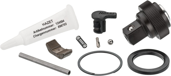 Hazet reserveonderdelenset ratelwiel met borging, 12 = 1/2", 916HPS/10
