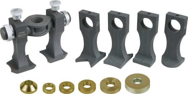 KS Tools Universeel gereedschap voor het verwijderen van geschroefde en compacte wiellagers, 17-delig, 440.0645
