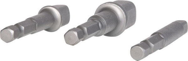 KS Tools 1/4" vierkante adapterset, 3-delig, 514.1105