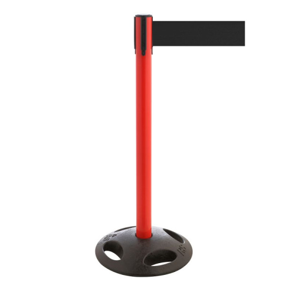 Stein HGS HGS personengeleidingssysteem -P-Line Maxi-, rood, zwart, met magnetisch riemuiteinde, 34175d-0304