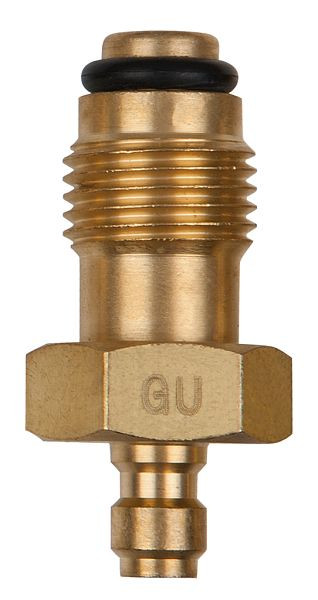 KS Tools adapterstuk M16x1,5 buitendraad en 1/4" slangaansluiting met afdichtring, 150.2342