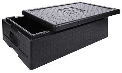 Contactdoos EPP GN 1/1, 22 l 60 x 40 x 20 cm, zwart, 6830/200