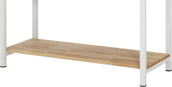 RAU plank zware werkbank, massief beuken plank, 1200x40x660 mm, 09-AB-SLW-1250-700