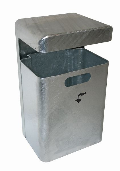 Buitenafvalbak MONDO standaard wandmodel, 380040