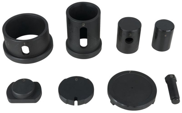 KS Tools draagarmbussenset, Ø 75 mm voor DAF, 8 stuks, 460.4160