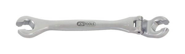 KS Tools CHROMEplus Open dubbele ringsleutel met scharnier, 11 mm, 518.0381