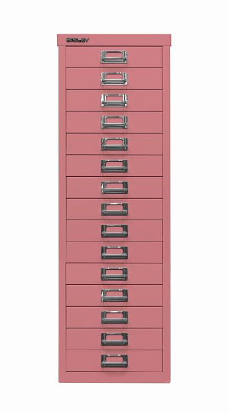 Bisley MultiDrawer™, 39-serie, DIN A4, 15 laden, roze, L3915601