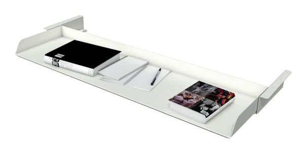 Kerkmann opbergvak, praktisch en uittrekbaar, B 1100 mm x D 300 mm x H 80 mm, kleur: wit, 11379910