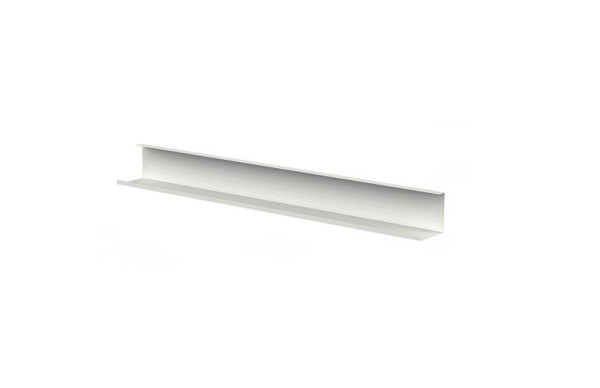 Kerkmann kabelgoot voor het vasthouden van stopcontacten, kabels, vorm 4, B 800 mm, zilver, 11300114