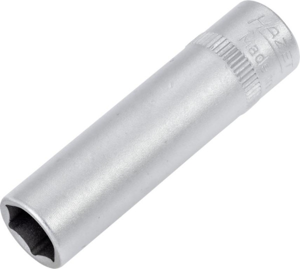 Hazet-dop, zeskant, hol vierkant 6,3 mm (1/4"), 9 mm, lang gekarteld type, 850LG-9