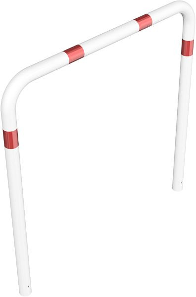Schakedeflectorbalk Ø 76 x 2,6 mm zonder dwarsbalk voor plaatsing in beton, totale breedte: 1500 mm, totale hoogte: 1000 mm, thermisch verzinkt, 475_15B
