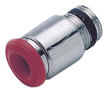 timmer B-GEr-4-M5-MSv, Rechte schroefverbinding - conisch, rond met elastische afdichting, buis-Ø: 4 mm, schroefdraad: M5, VE: 10 stuks, 03010004