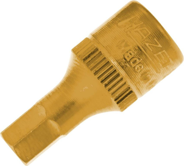 Hazet schroevendraaierdop, hol vierkant 6,3 mm (1/4 inch), zeskant dopprofiel, 6 mm, 8501-6