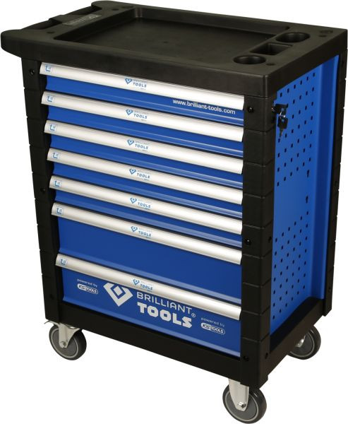 Brilliant Tools lege werkplaatswagen met 7 laden BT152900