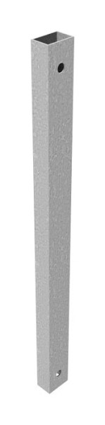 Schake beschermrailing, stalen buis 70 x 70 mm, dwarsbalk van stalen buis, buislengte: 800 mm, thermisch verzinkt, 4208