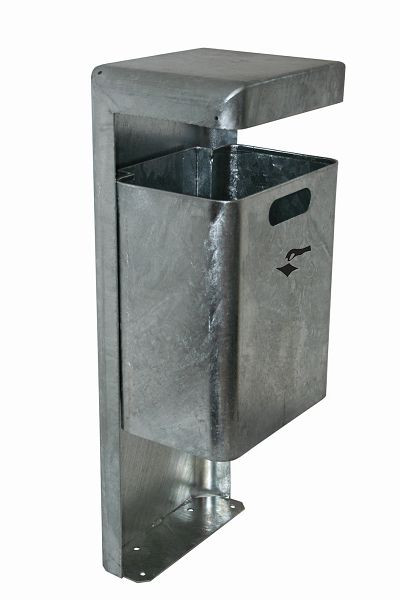Buitenafvalbak MONDO standaard vloermontage, 380061