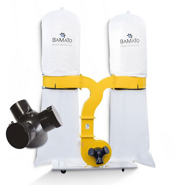BAMATO afzuigsysteem AB-3900 met Y-adapter (400V), AB-3900