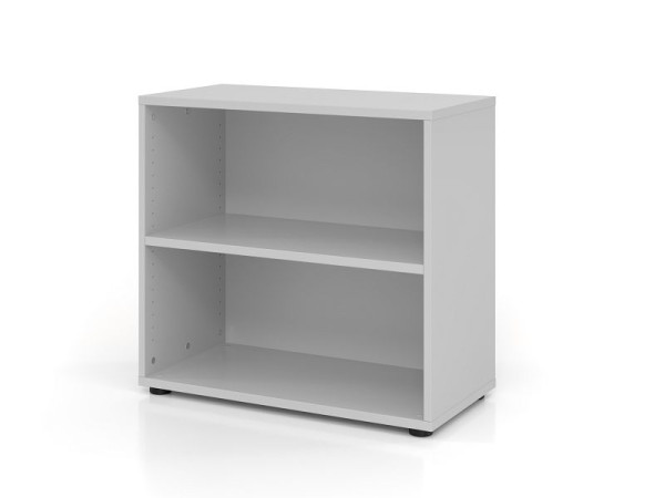 Hammerbacher plank 928RE, 2 OH, romp: grijs, 80 x 40 x 74,6 cm (BxDxH), V928RE/5