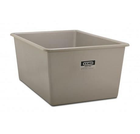Cemo rechthoekige container 300l grijs, 1161