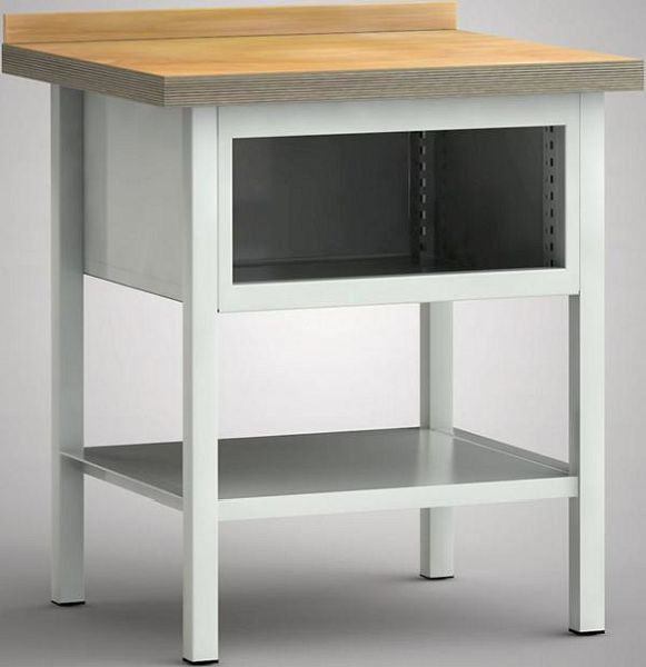 KLW standaard werkbank - 750 x 700 x 840 mm L x B x H, WS057N-0750M40-X7024