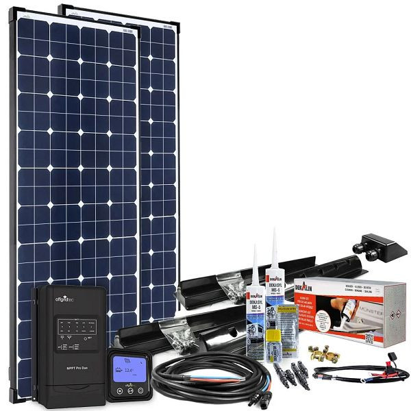 Offgridtec 300W MPPT 12V camper complete set EBL optie, 4-01-005455